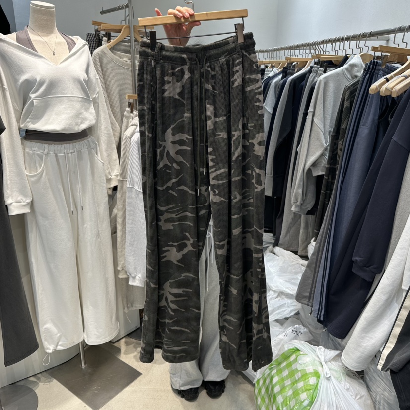 W.FATAL東大門代購女士新品職業推薦人氣時尚休閑褲迷彩W.FATAL休閑褲圖色1