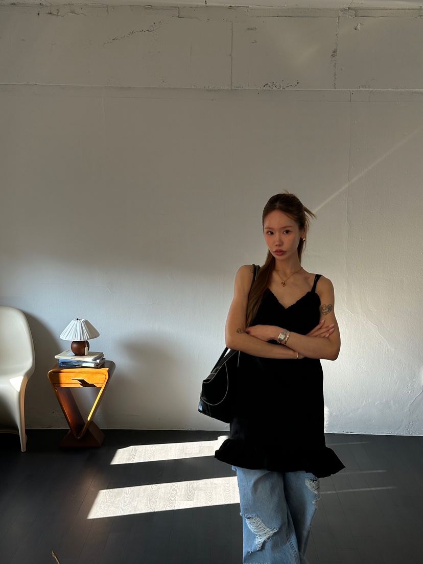 ZEROZERO東大門直郵女裝新品時尚真品休閑熱賣連衣裙麂皮ZEROZERO連衣裙