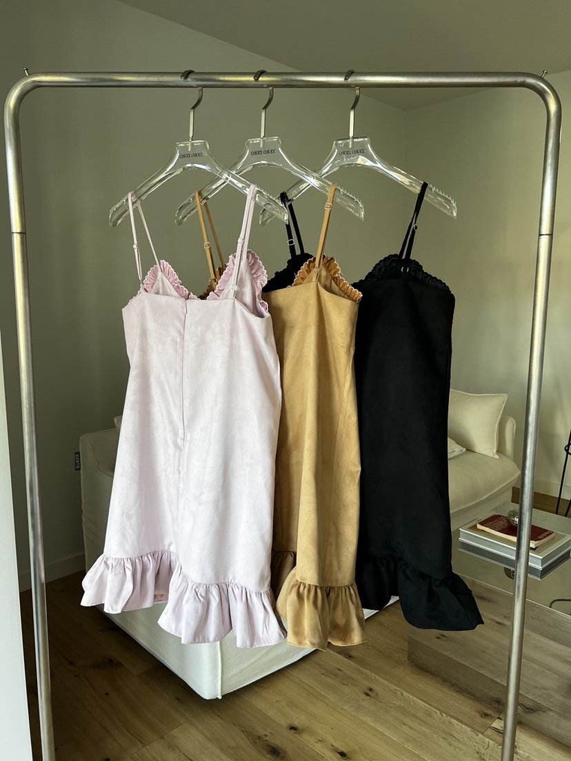 ZEROZERO東大門直郵女裝新品時尚真品休閑熱賣連衣裙麂皮ZEROZERO連衣裙