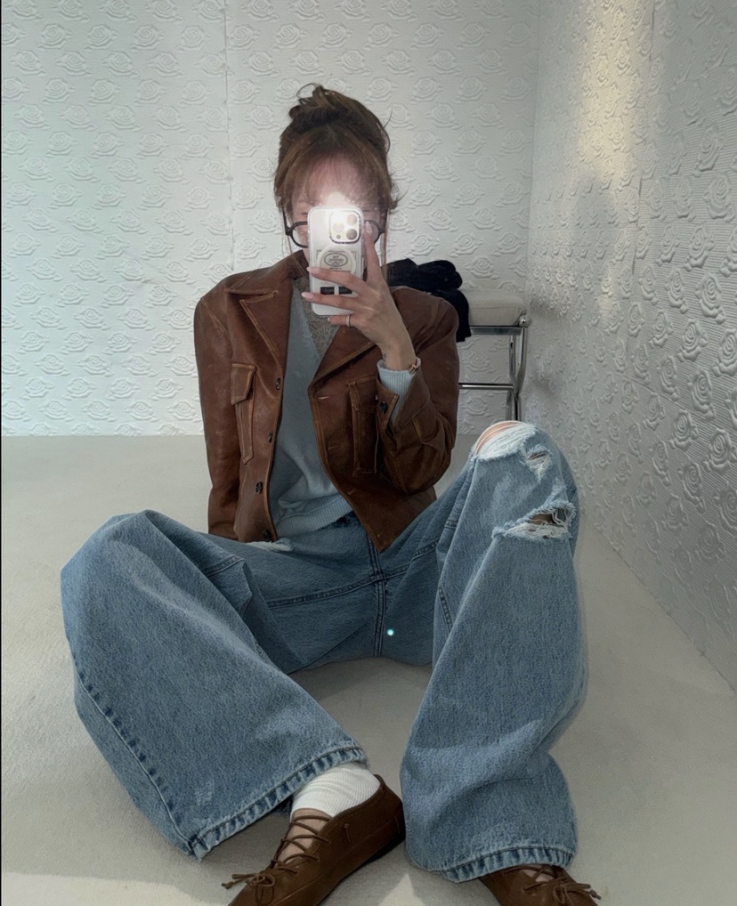 ZEROZERO東大門實拍女士新款休閑熱賣26春夏人氣職業牛仔褲ZEROZERO牛仔褲