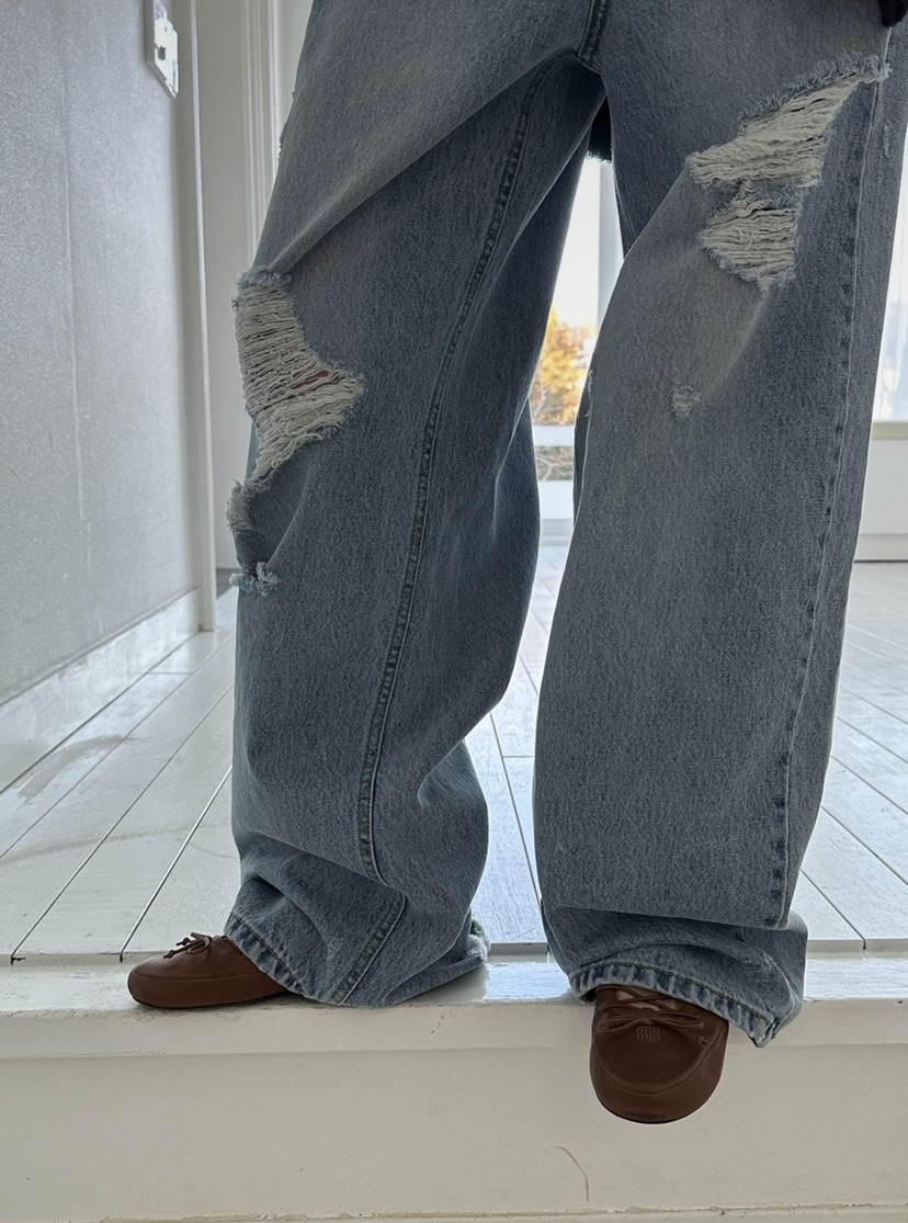 ZEROZERO東大門實拍女士新款休閑熱賣26春夏人氣職業牛仔褲ZEROZERO牛仔褲