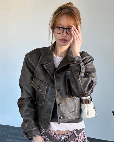 ZEROZERO韓國代購女裝新品休閑26春夏推薦職業熱賣真品夾克ZEROZERO夾克圖色2