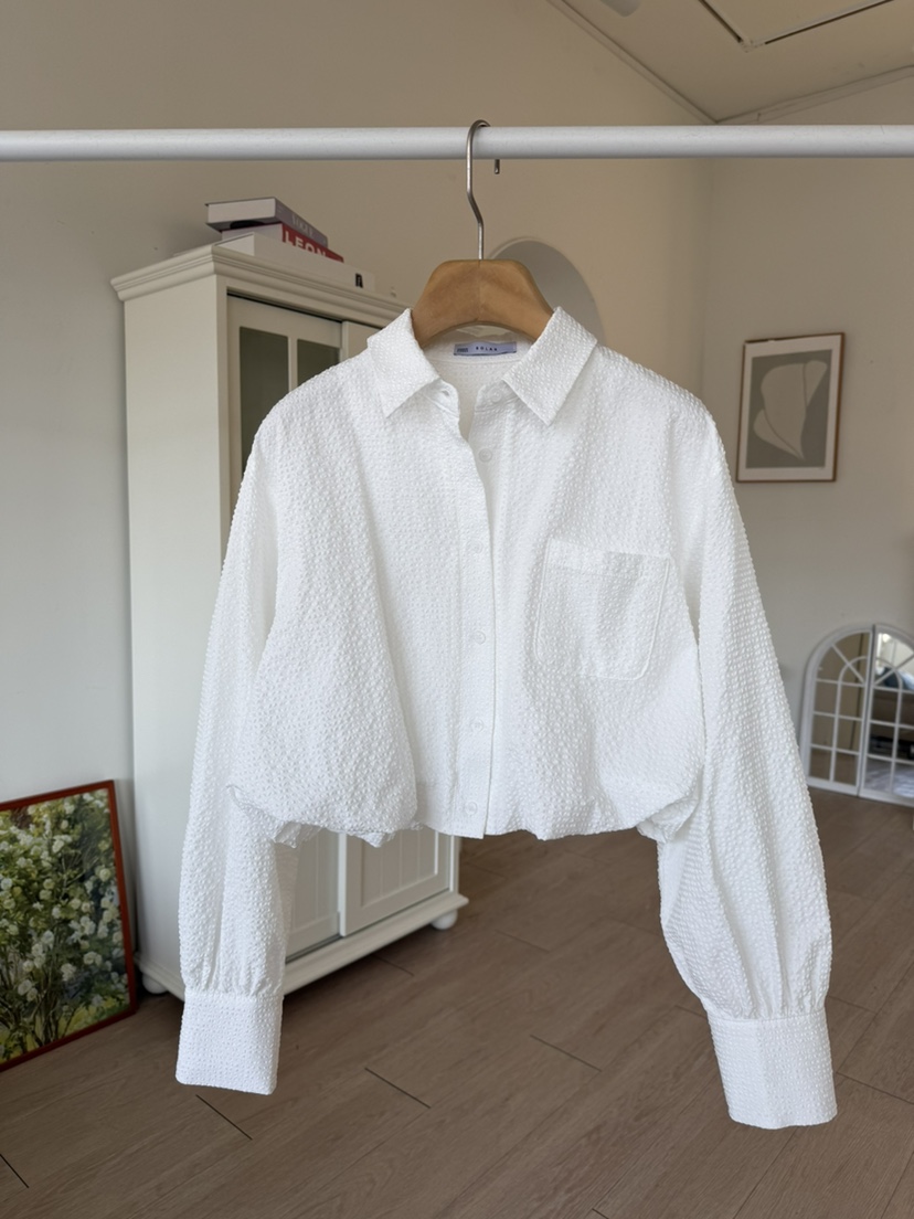 SOLAR韓國代購女裝新款真品推薦休閑時尚26春夏襯衫蕾絲衫SOLAR襯衫/蕾絲衫圖色1