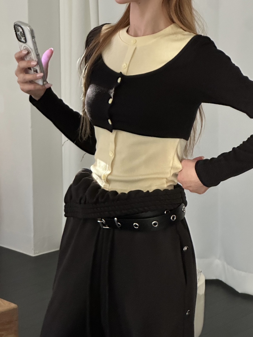 ZEROZERO韓國直郵女裝新品26春夏休閑熱賣真品時尚長袖T恤ZEROZERO長袖T恤