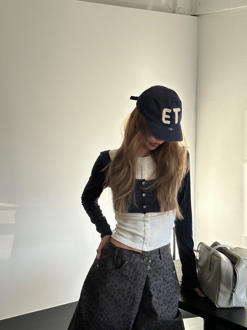 ZEROZERO韓國直郵女裝新品26春夏休閑熱賣真品時尚長袖T恤ZEROZERO長袖T恤