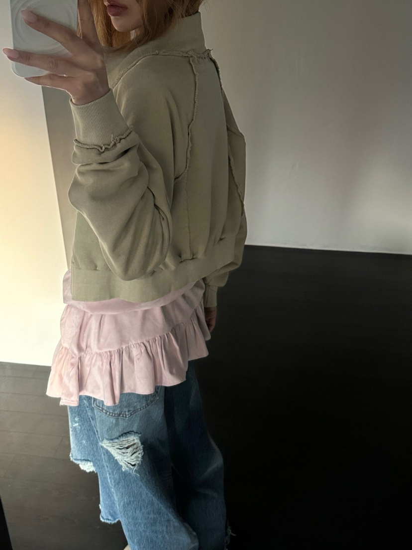 ZEROZERO東大門直郵女裝新款人氣職業推薦時尚長裙不含腰帶ZEROZERO長裙