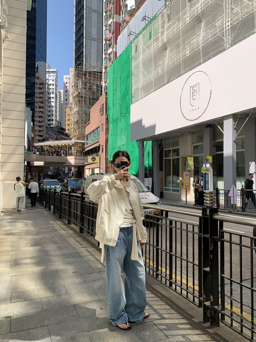 ROMANTICIZE東大門代購女士新品推薦26春夏人氣夾克棉質紐扣ROMANTICIZE夾克