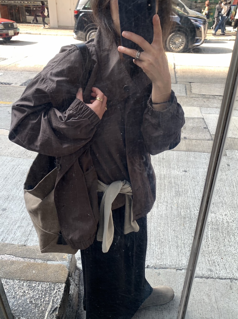 ROMANTICIZE東大門代購女士新品推薦26春夏人氣夾克棉質紐扣ROMANTICIZE夾克