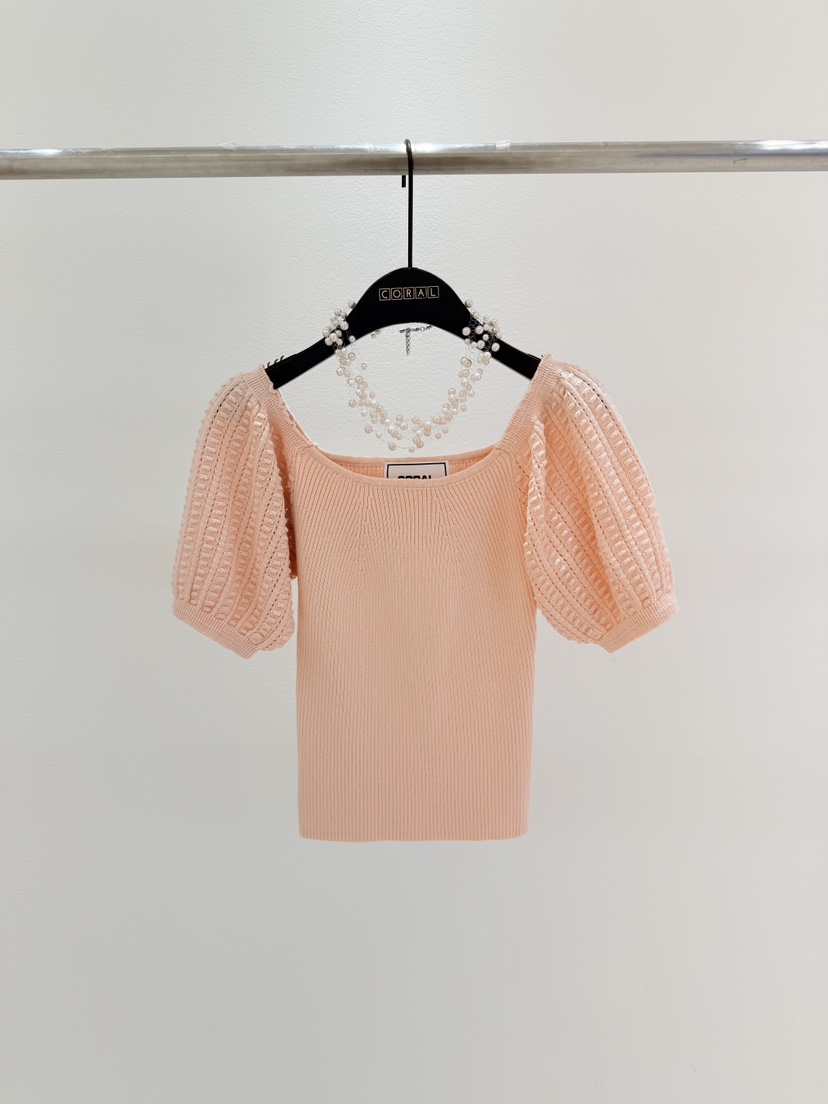 CORAL東大門實拍女裝新款人氣熱賣休閑推薦針織衫不含配飾CORAL針織衫圖色2