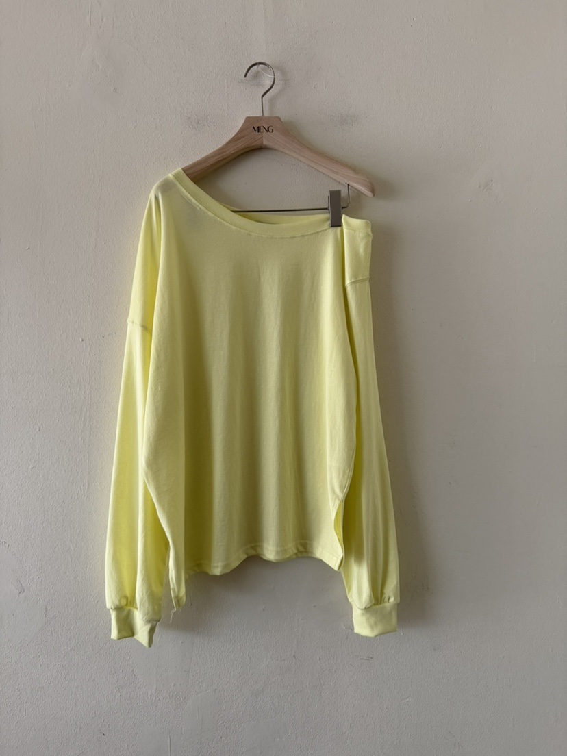 MENG東大門直郵女裝新款真品職業休閑26春夏人氣推薦長袖T恤MENG長袖T恤圖色2