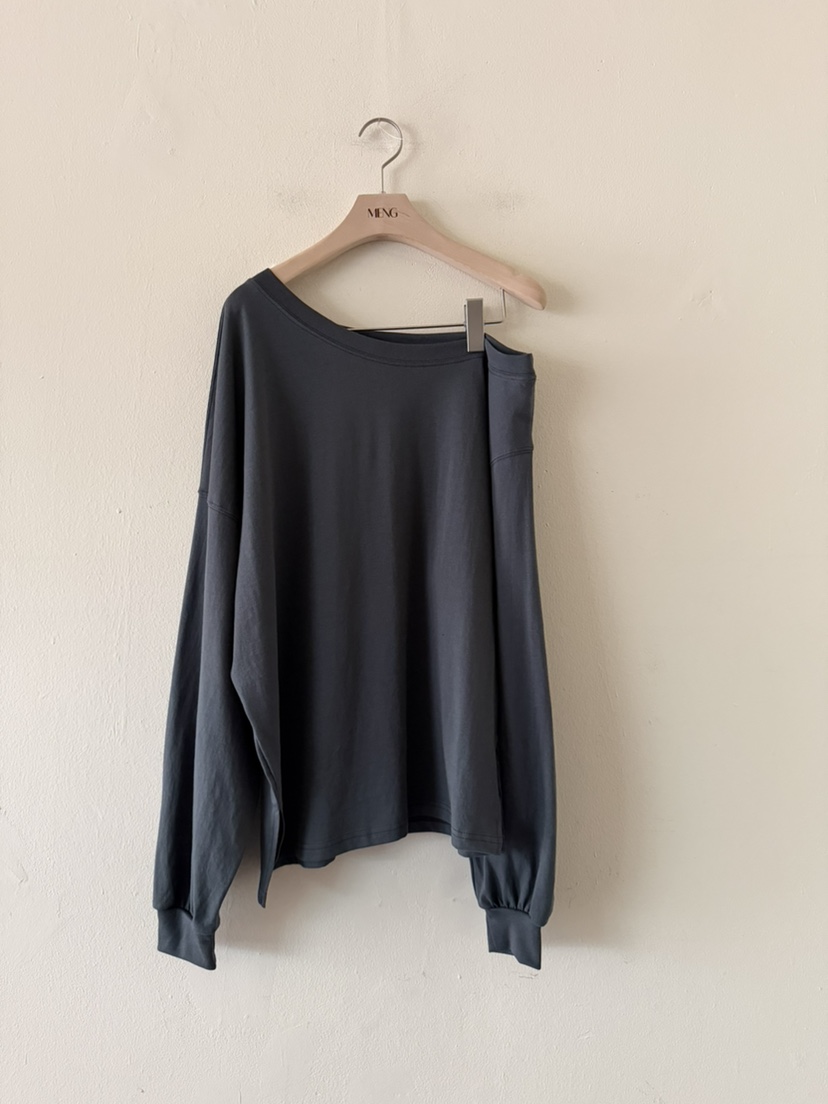 MENG東大門直郵女裝新款真品職業休閑26春夏人氣推薦長袖T恤MENG長袖T恤圖色4