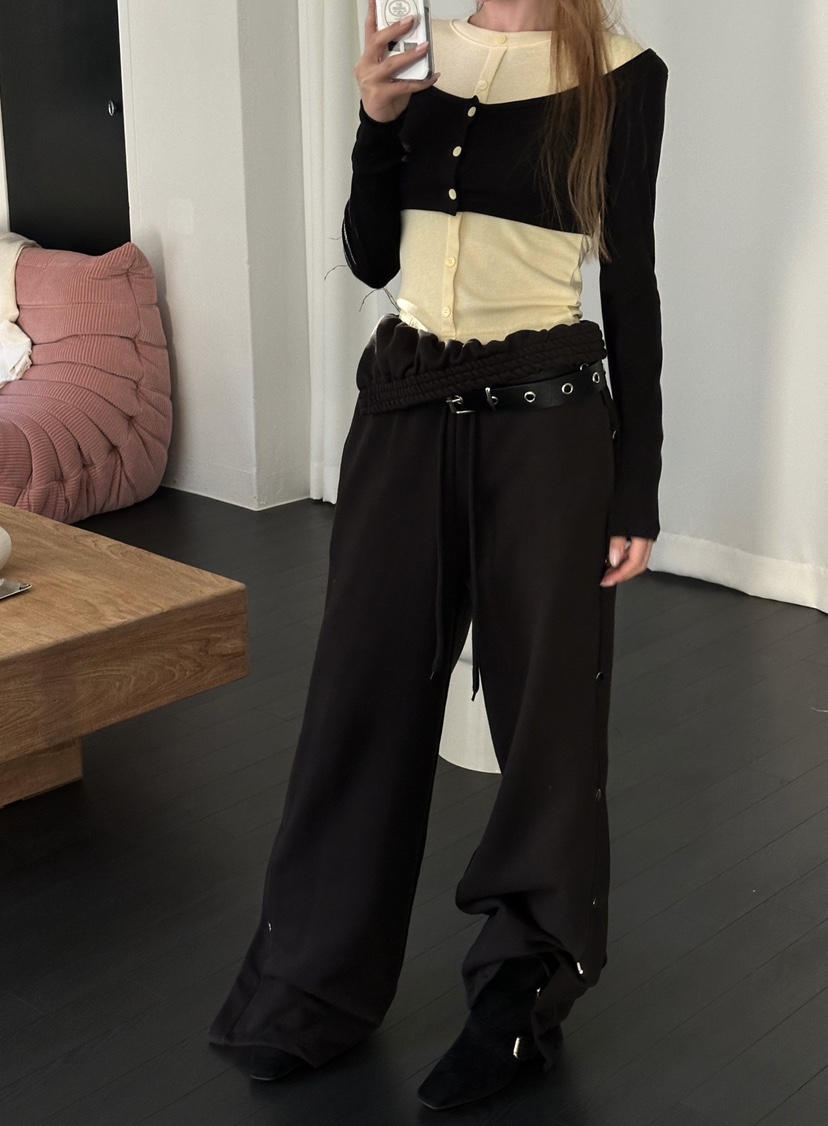 ZEROZERO韓國代購女裝新品時尚26春夏職業人氣推薦休閑褲ZEROZERO休閑褲