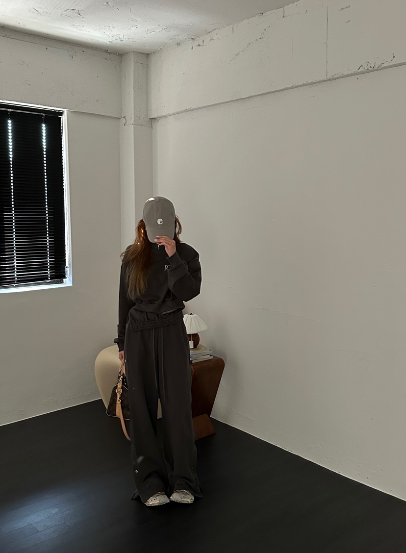 ZEROZERO韓國代購女裝新品時尚26春夏職業人氣推薦休閑褲ZEROZERO休閑褲