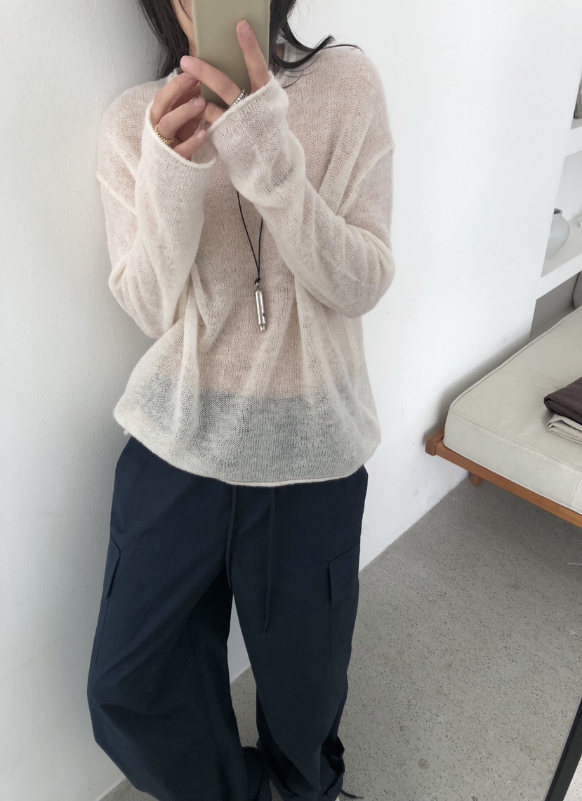 ROMANTICIZE韓國直郵女裝新款職業26春夏真品時尚針織衫柔軟ROMANTICIZE針織衫