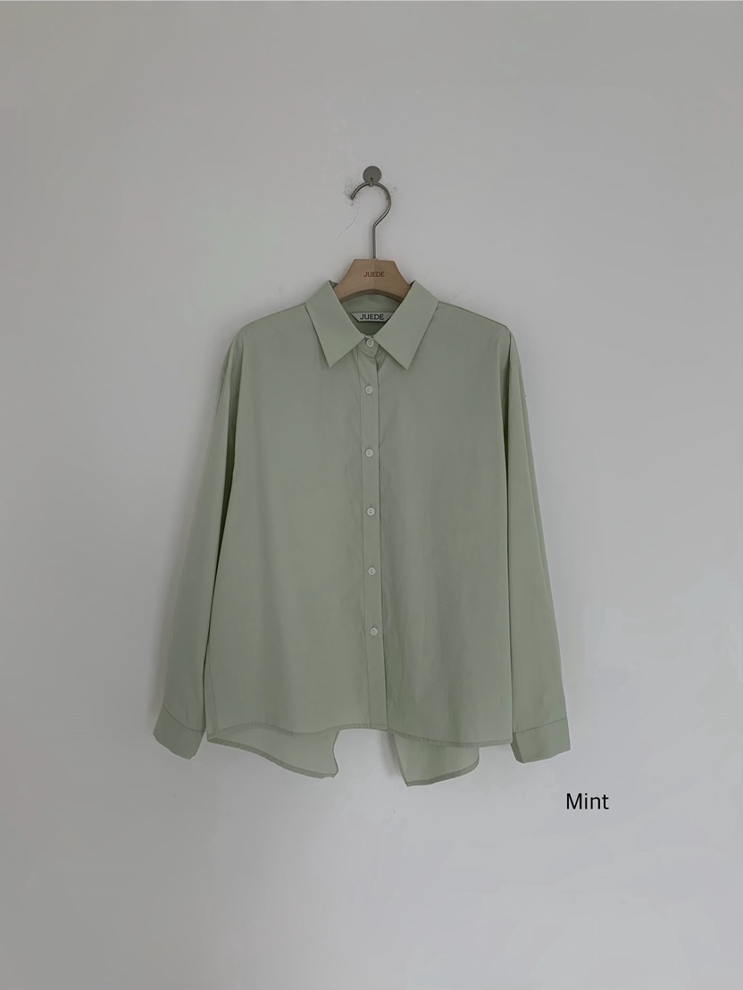 JUEDE韓國代購女士新品時尚襯衫蕾絲衫JUEDE襯衫/蕾絲衫圖色1