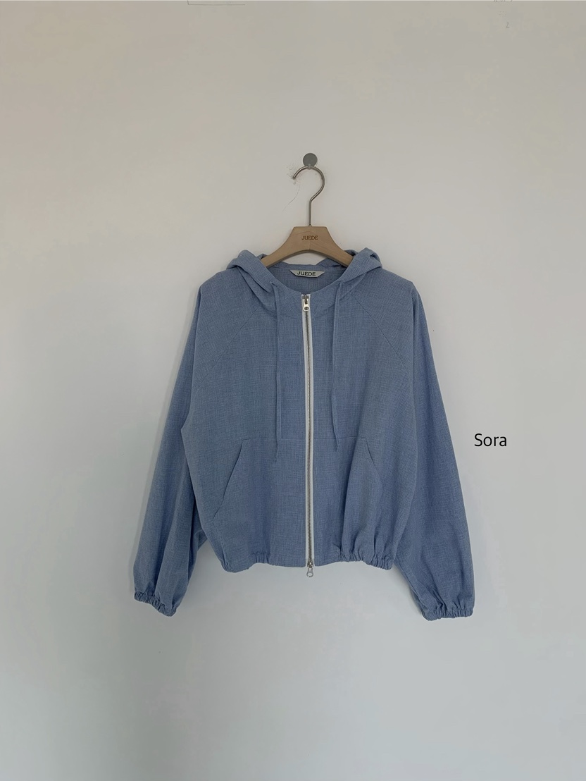 JUEDE韓國直郵女士新款職業人氣夾克拉鏈JUEDE夾克圖色1