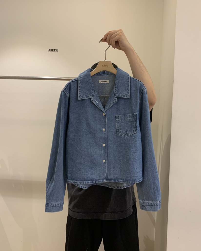 JUEDE東大門代購女裝新品26春夏襯衫蕾絲衫JUEDE襯衫/蕾絲衫