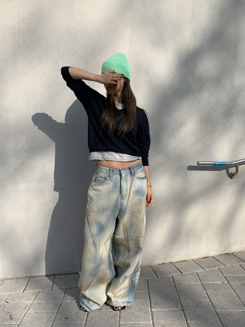 MENG東大門直郵女裝新品真品休閑時尚職業推薦26春夏休閑褲MENG休閑褲