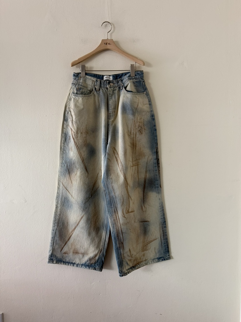 MENG東大門直郵女裝新品真品休閑時尚職業推薦26春夏休閑褲MENG休閑褲圖色1