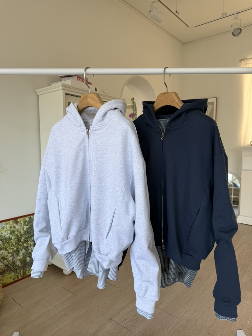 SOLAR韓國代購女裝新款真品時尚熱賣夾克兩面可穿雙面連帽SOLAR夾克