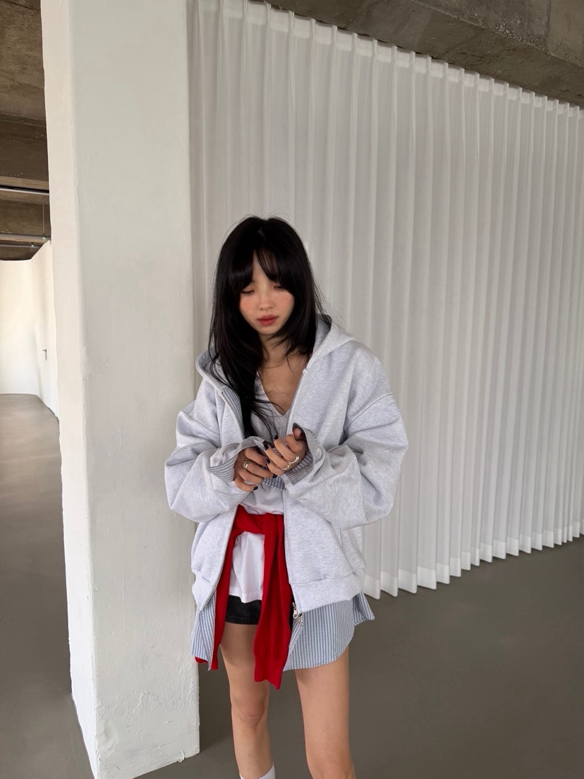 SOLAR韓國代購女裝新款真品時尚熱賣夾克兩面可穿雙面連帽SOLAR夾克