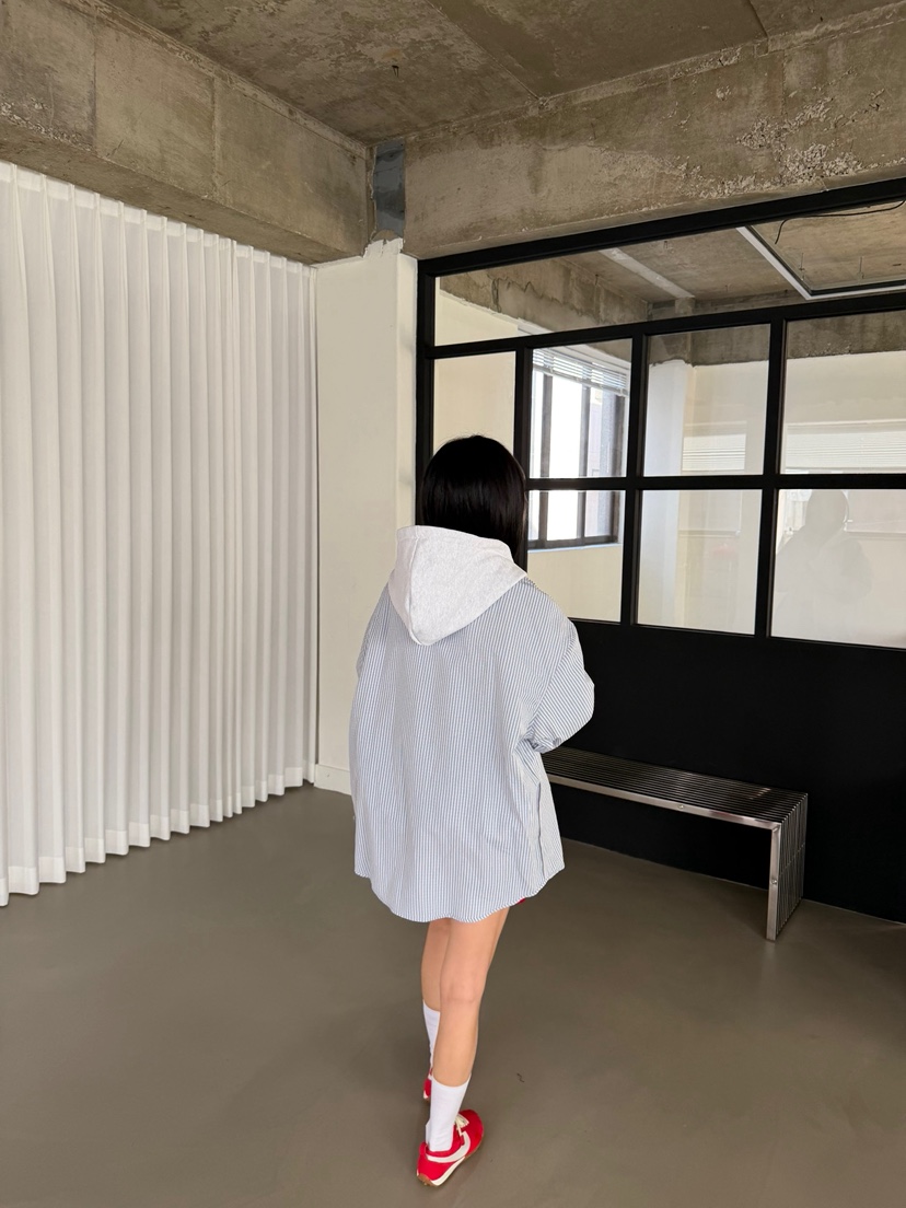 SOLAR韓國代購女裝新款真品時尚熱賣夾克兩面可穿雙面連帽SOLAR夾克