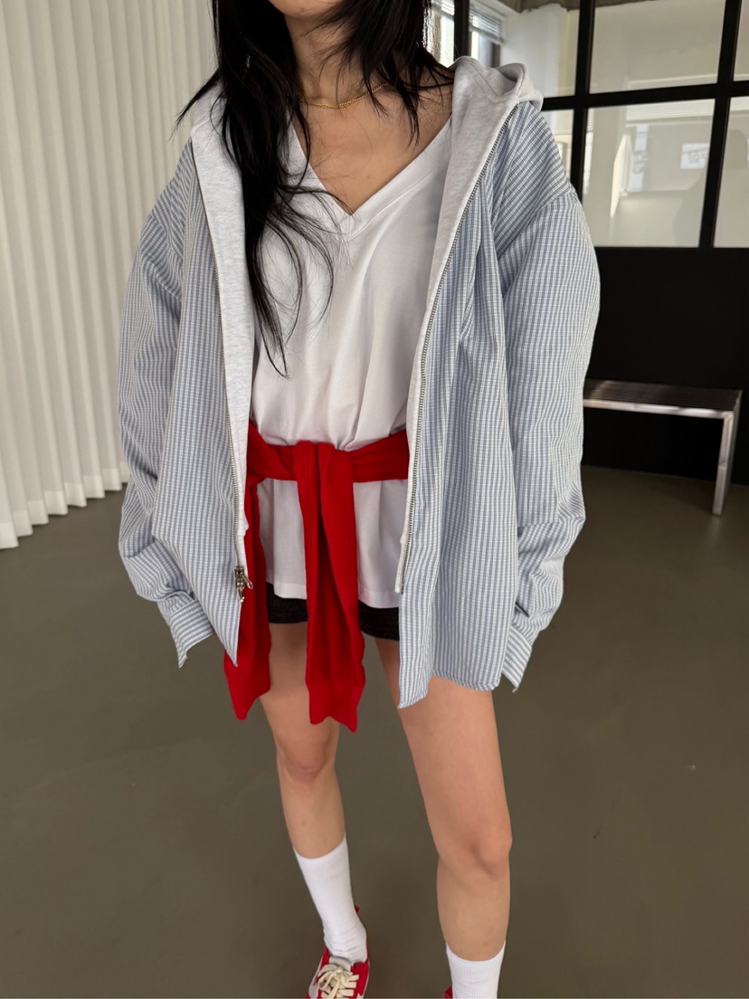 SOLAR韓國代購女裝新款真品時尚熱賣夾克兩面可穿雙面連帽SOLAR夾克