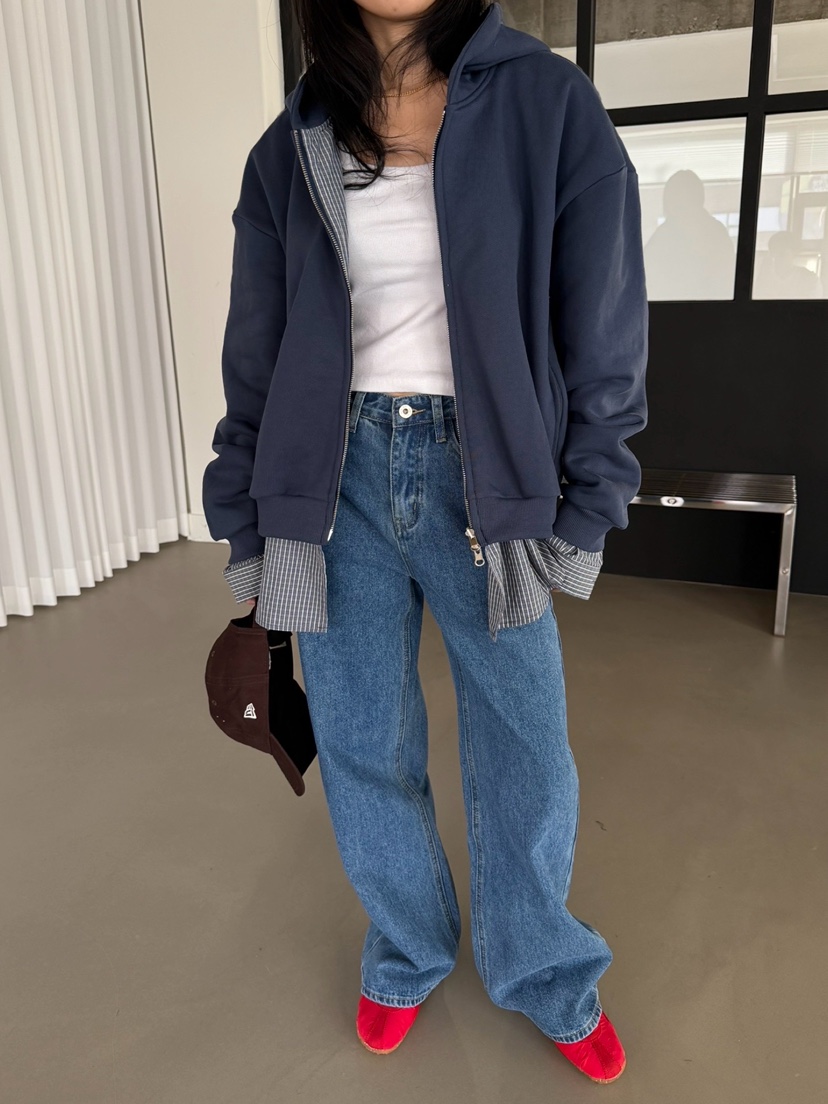 SOLAR韓國代購女裝新款真品時尚熱賣夾克兩面可穿雙面連帽SOLAR夾克