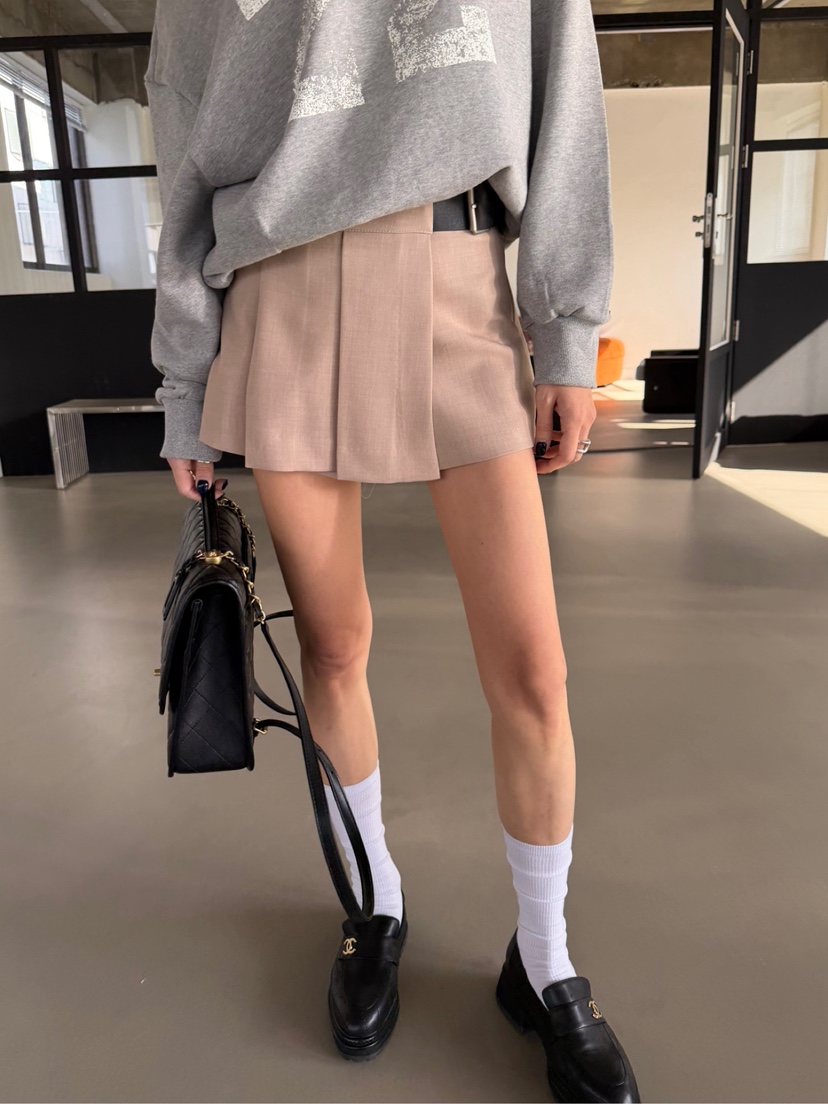 SOLAR東大門實拍女士新款休閑人氣熱賣26春夏真品時尚裙褲SOLAR裙褲