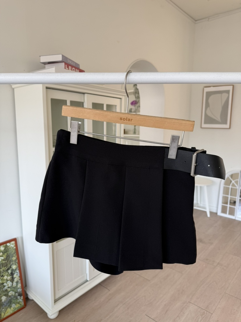 SOLAR東大門實拍女士新款休閑人氣熱賣26春夏真品時尚裙褲SOLAR裙褲圖色2