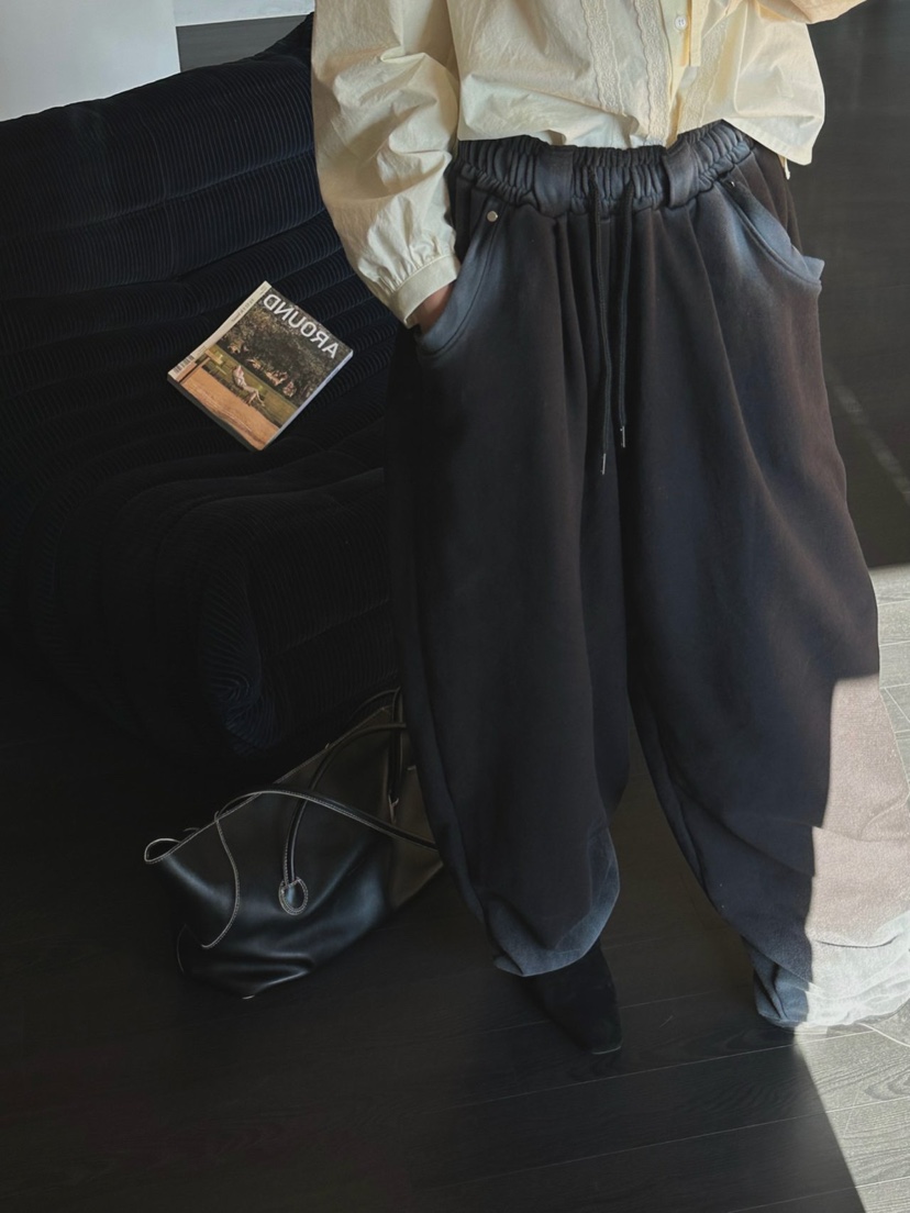 ZEROZERO韓國直郵女士新款真品職業熱賣休閑休閑褲不含腰帶ZEROZERO休閑褲