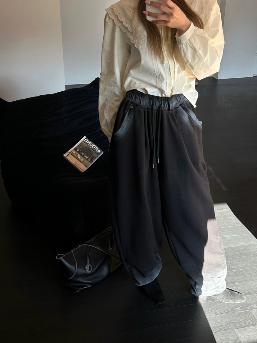 ZEROZERO韓國直郵女士新款真品職業熱賣休閑休閑褲不含腰帶ZEROZERO休閑褲圖色3