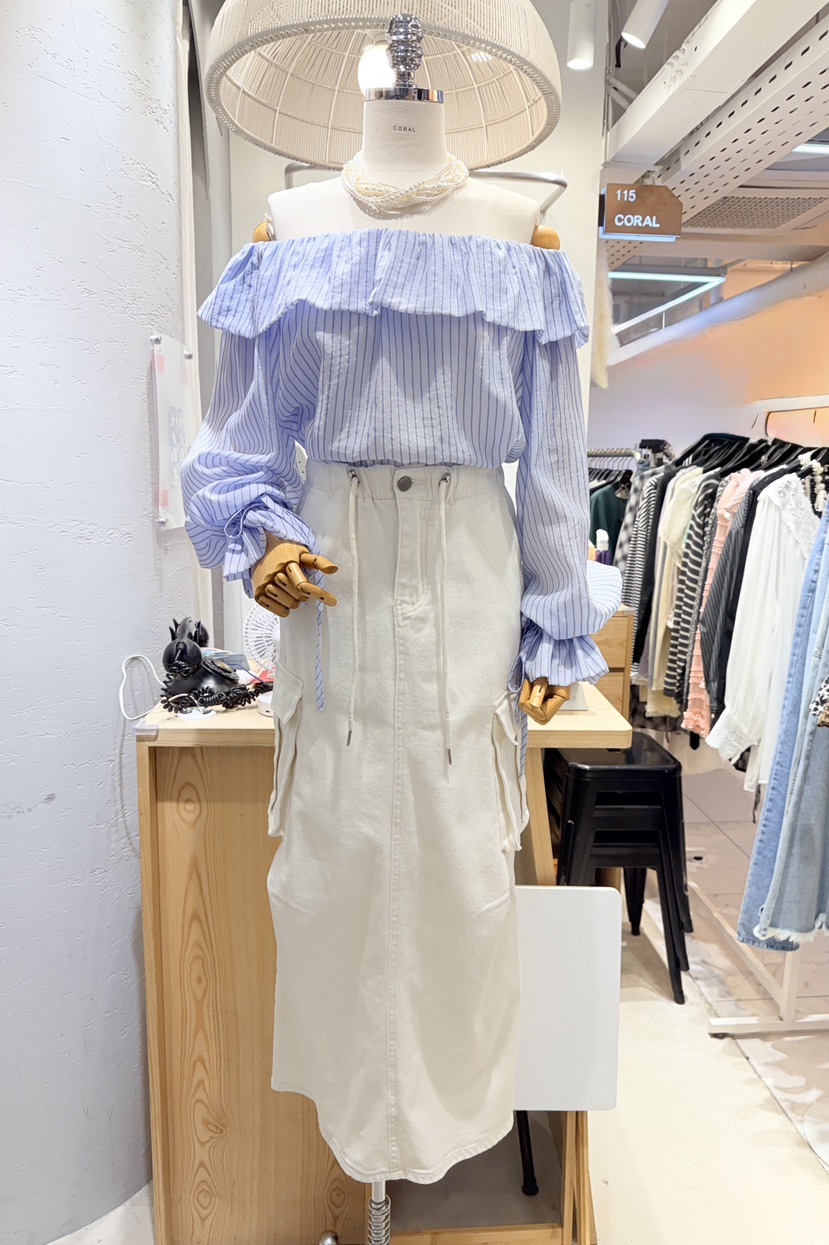 CORAL東大門直郵女裝新品真品推薦時尚襯衫蕾絲衫不含配飾CORAL襯衫/蕾絲衫