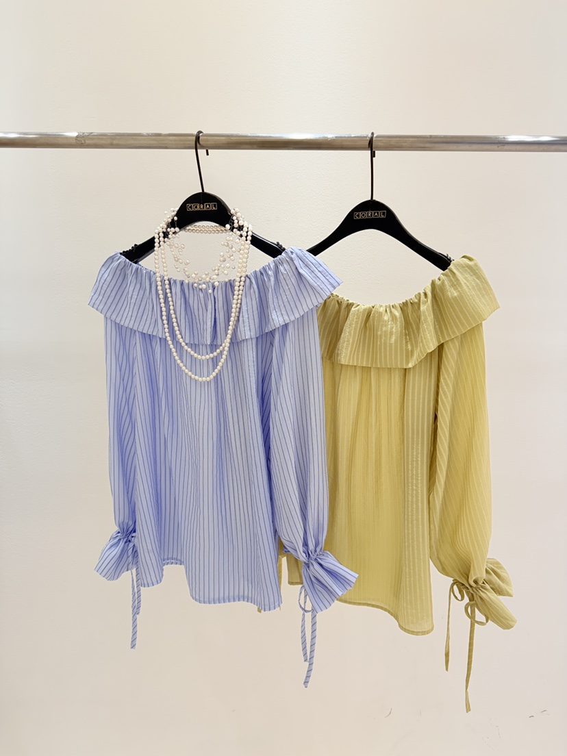 CORAL東大門直郵女裝新品真品推薦時尚襯衫蕾絲衫不含配飾CORAL襯衫/蕾絲衫