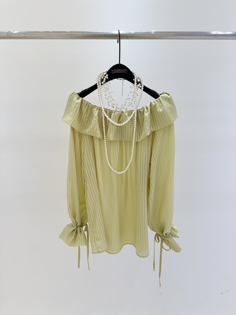 CORAL東大門直郵女裝新品真品推薦時尚襯衫蕾絲衫不含配飾CORAL襯衫/蕾絲衫圖色2