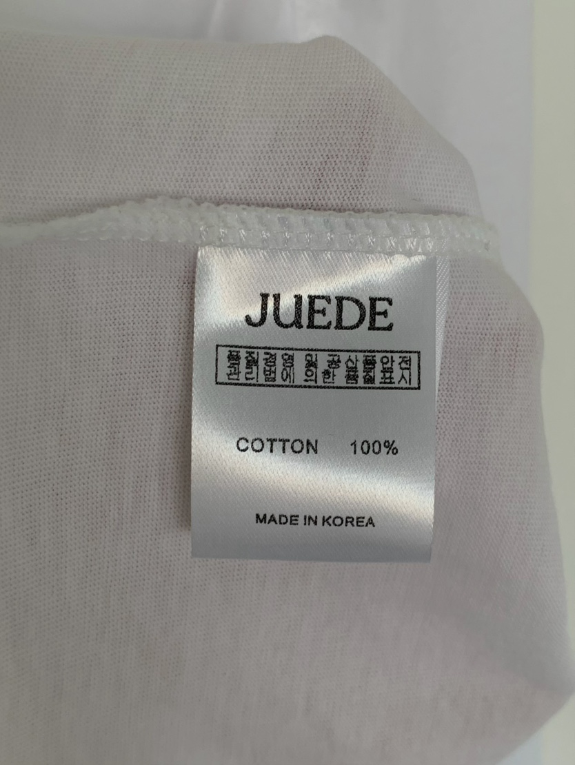 JUEDE韓國直郵女士新款26春夏長袖T恤JUEDE長袖T恤