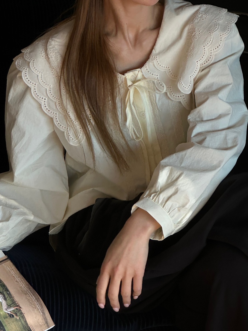 ZEROZERO東大門直郵女裝新品職業26春夏熱賣休閑襯衫蕾絲衫ZEROZERO襯衫/蕾絲衫