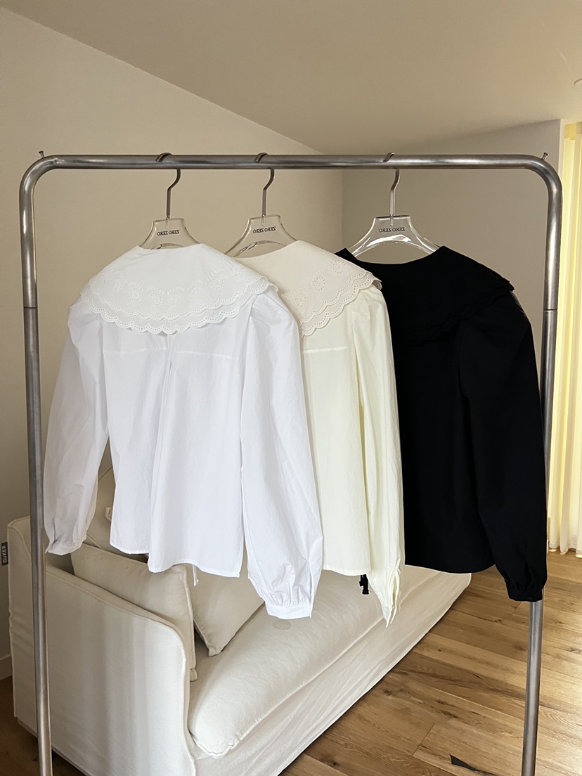 ZEROZERO東大門直郵女裝新品職業26春夏熱賣休閑襯衫蕾絲衫ZEROZERO襯衫/蕾絲衫