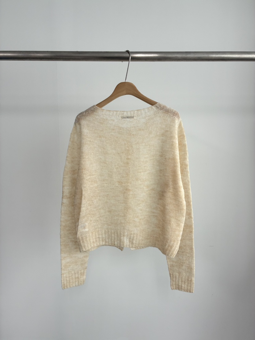 ROMANTICIZE韓國直郵女裝新款推薦真品針織衫馬海毛圓領開衫ROMANTICIZE針織衫