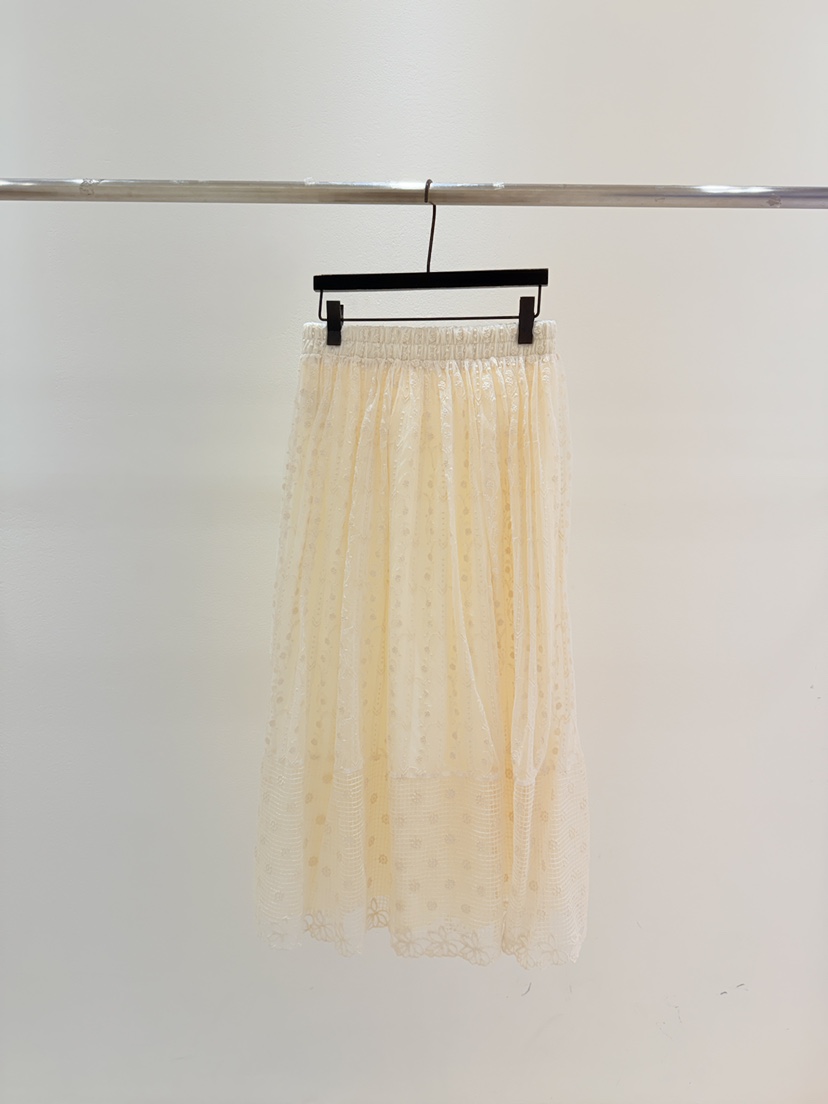 CORAL韓國直郵女裝新品人氣熱賣推薦時尚真品職業長裙刺繡CORAL長裙