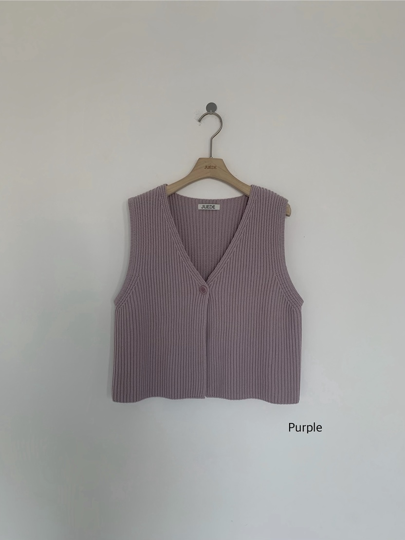 JUEDE韓國代購女裝新品推薦人氣休閑馬甲JUEDE馬甲圖色2