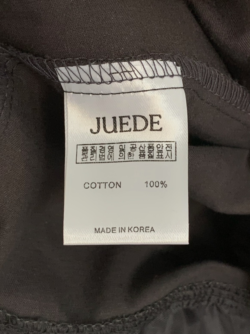 JUEDE韓國代購女裝新品真品連衣裙含腰帶JUEDE連衣裙