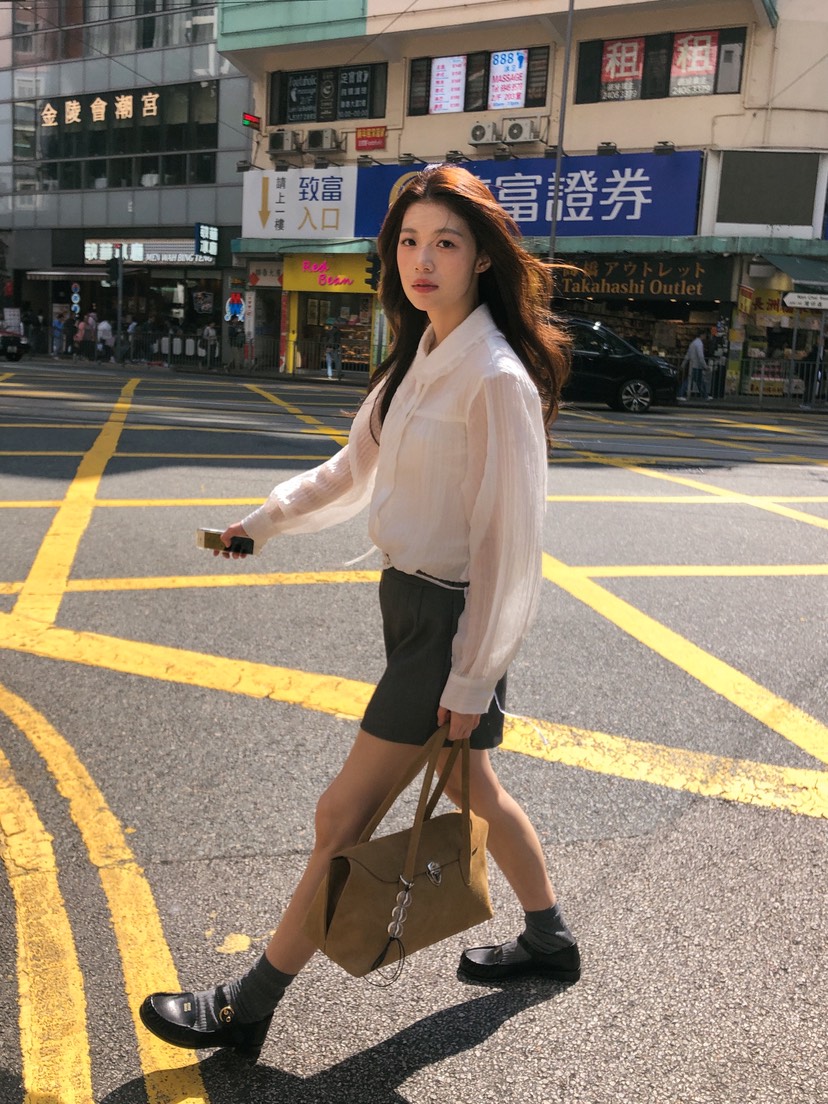 ERUME東大門直郵女士新品職業時尚休閑26春夏推薦襯衫蕾絲衫ERUME襯衫/蕾絲衫