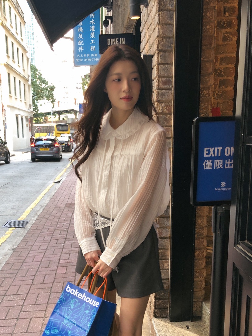 ERUME東大門直郵女士新品職業時尚休閑26春夏推薦襯衫蕾絲衫ERUME襯衫/蕾絲衫