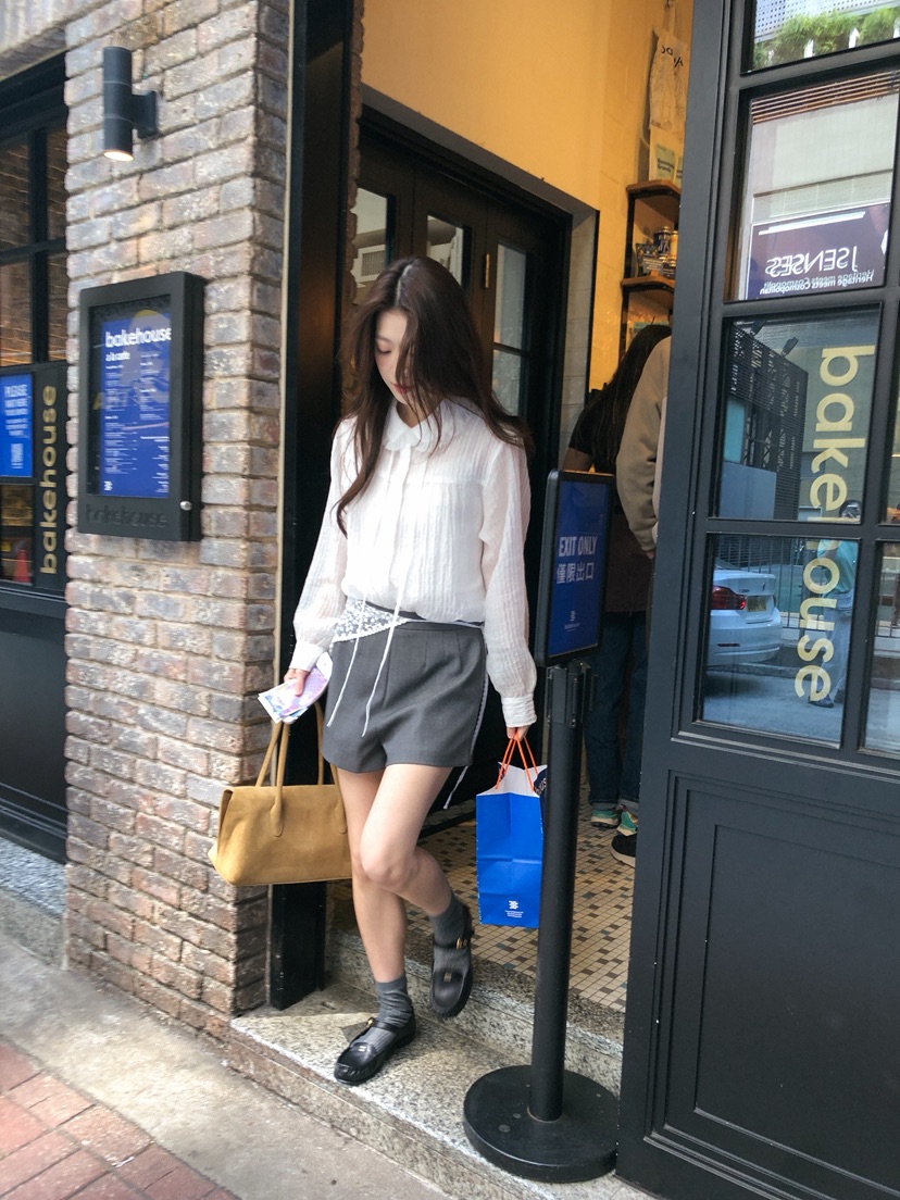 ERUME東大門直郵女士新品職業時尚休閑26春夏推薦襯衫蕾絲衫ERUME襯衫/蕾絲衫