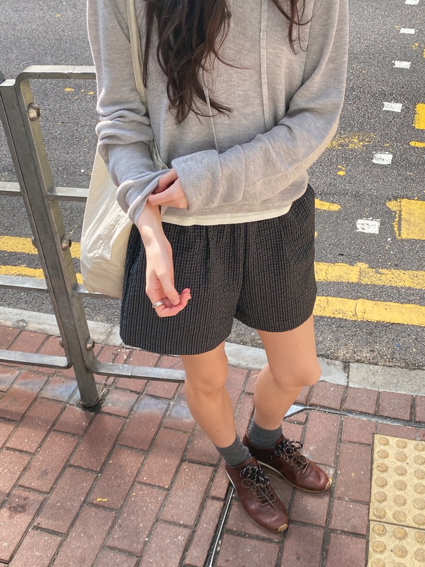 ERUME韓國代購女裝新款休閑真品推薦熱賣時尚職業人氣短褲ERUME短褲