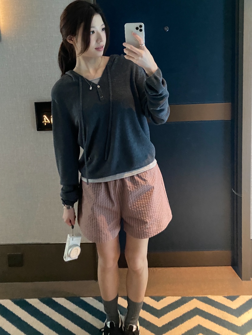 ERUME韓國代購女裝新款休閑真品推薦熱賣時尚職業人氣短褲ERUME短褲