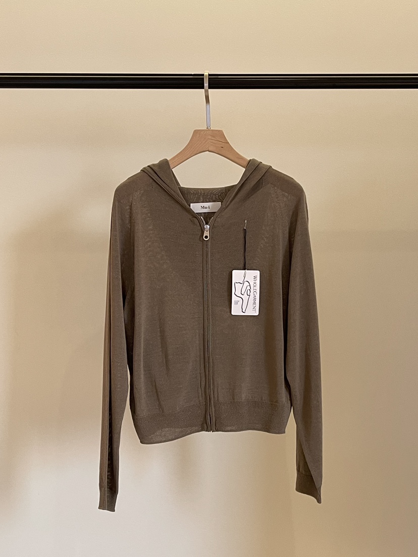 THE MUI東大門實拍女士新款人氣真品職業26春夏夾克拉鏈連帽THE MUI夾克圖色2