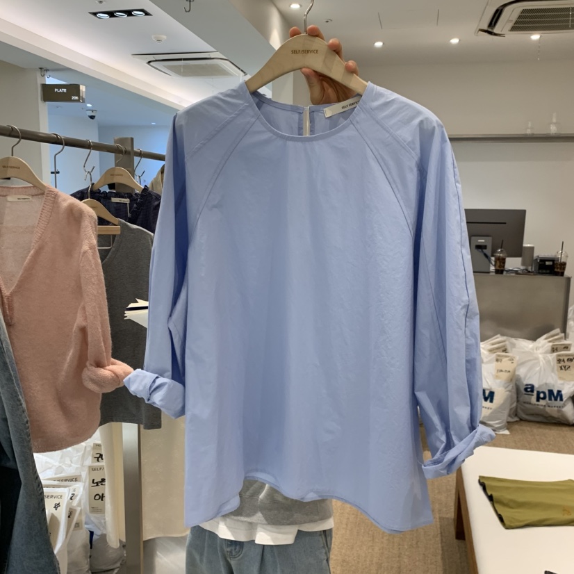 SELF SERVICE東大門直郵女裝新款真品推薦職業襯衫蕾絲衫SELF SERVICE襯衫/蕾絲衫圖色3