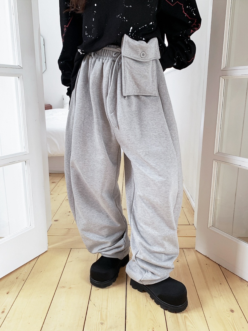 JKICHI東大門直郵女士新款熱賣真品26春夏休閑褲含腰包口袋JKICHI休閑褲圖色3